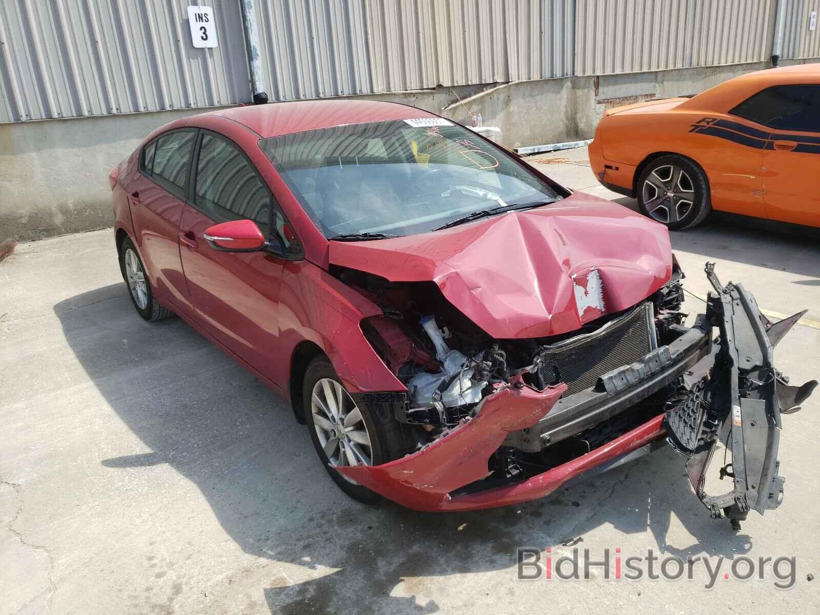 Photo KNAFX4A63E5123461 - KIA FORTE 2014