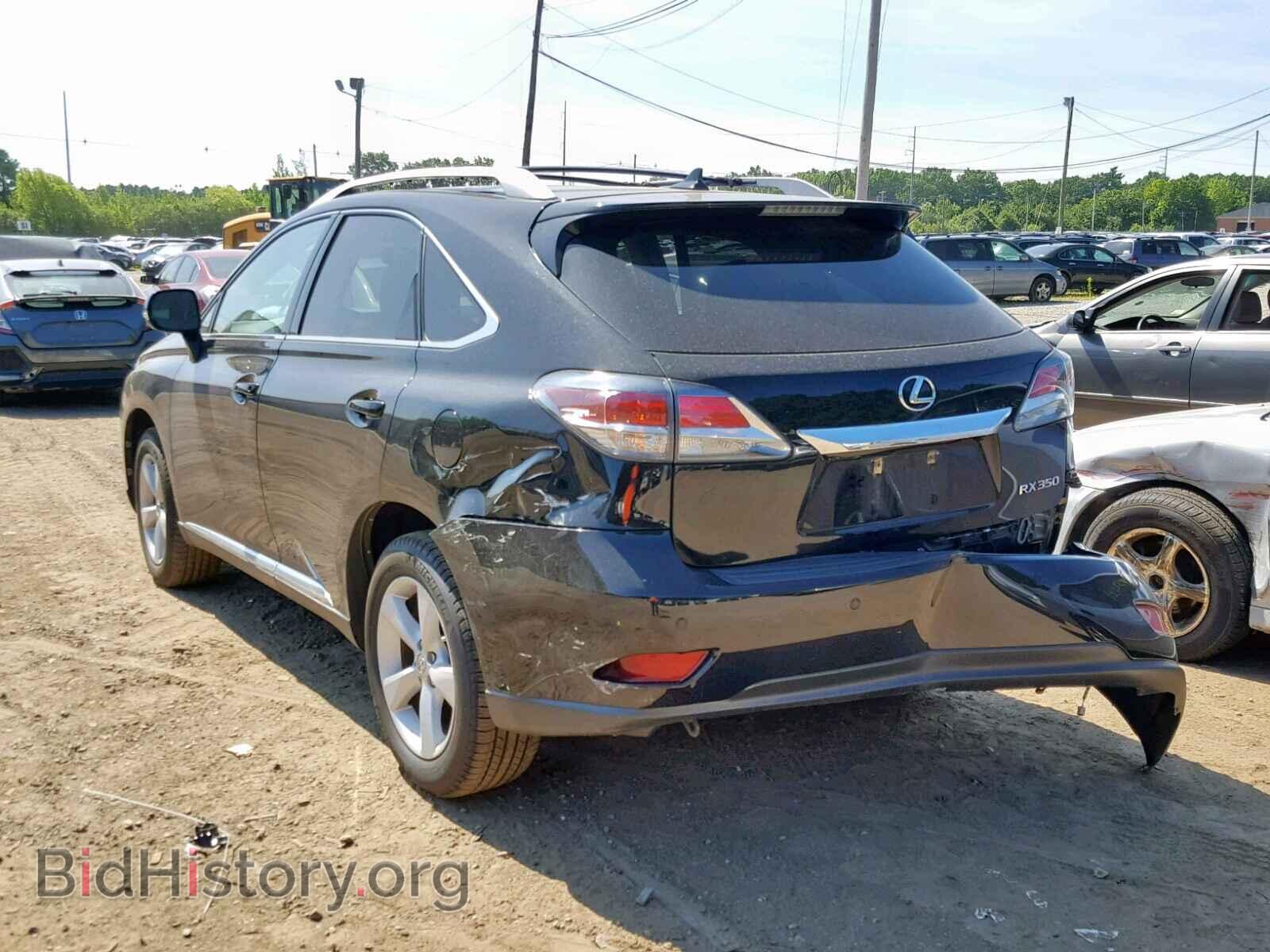 2013 LEXUS RX 350 - VIN: 2T2BK1BA0DC173796 - Фото 3