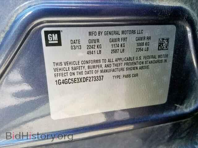 2013 BUICK LACROSSE - VIN: 1G4GC5E3XDF273337 - Фото 10