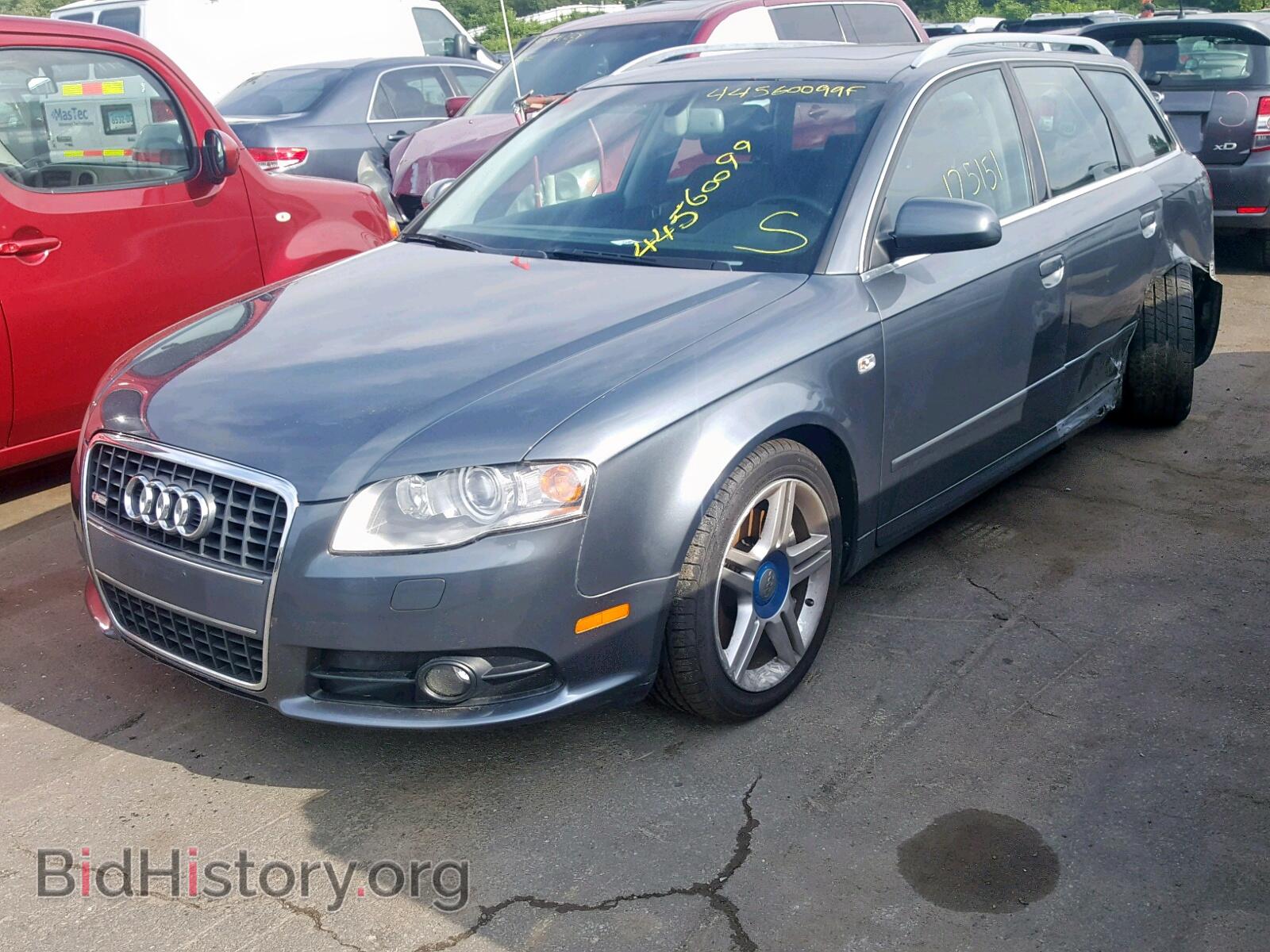 2008 AUDI A4 - VIN: WAUKF78E48A062309 - Фото 2