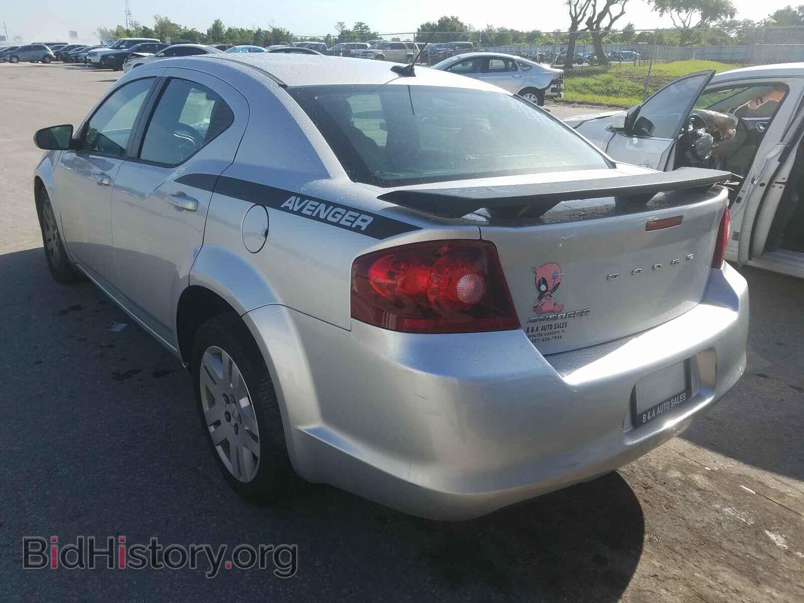 2012 DODGE AVENGER - VIN: 1C3CDZAB2CN169972 - Photo 3