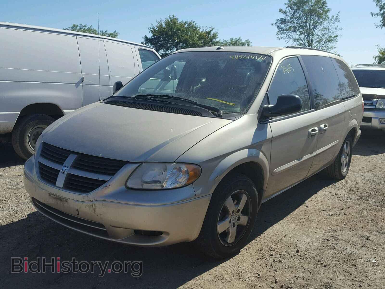 2007 DODGE CARAVAN - VIN: 1D4GP24R17B195073 - Фото 2