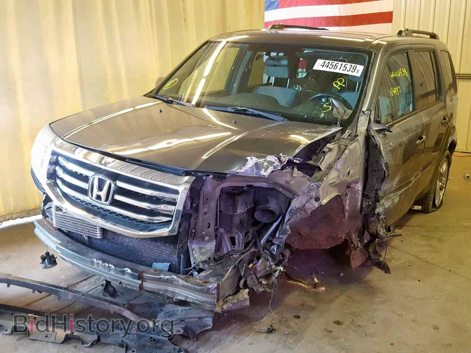 2013 HONDA PILOT EX - VIN: 5FNYF4H40DB002810 - Фото 2