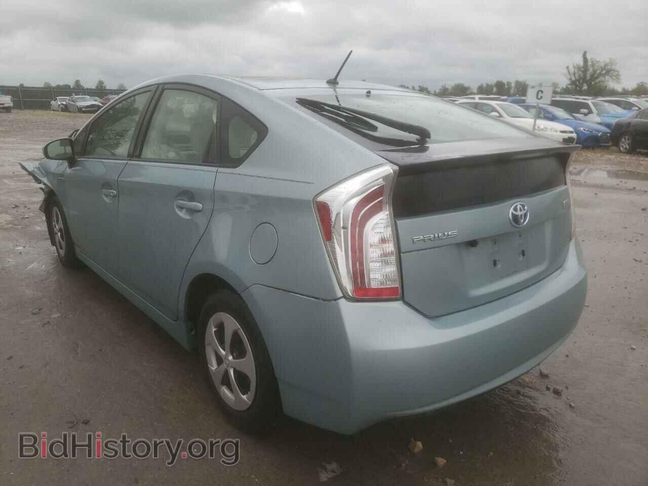 2014 TOYOTA PRIUS - VIN: JTDKN3DU5E1829673 - Фото 3