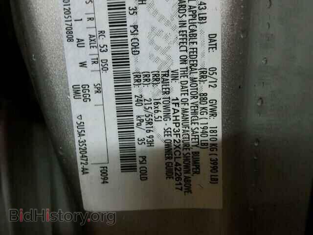 2012 FORD FOCUS - VIN: 1FAHP3F2XCL422617 - Photo 10