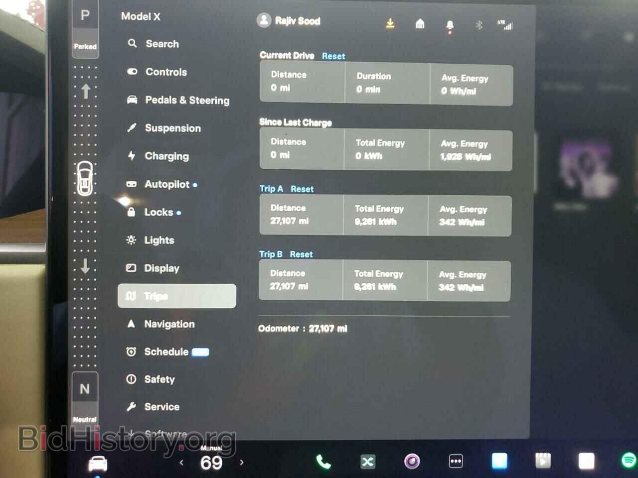 2023 TESLA MODEL X - VIN: 7SAXCBE52PF365140 - Photo 9