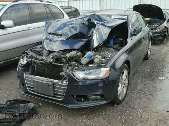 2013 AUDI A4 - VIN: WAUFFCFL9DN018644 - Фото 2