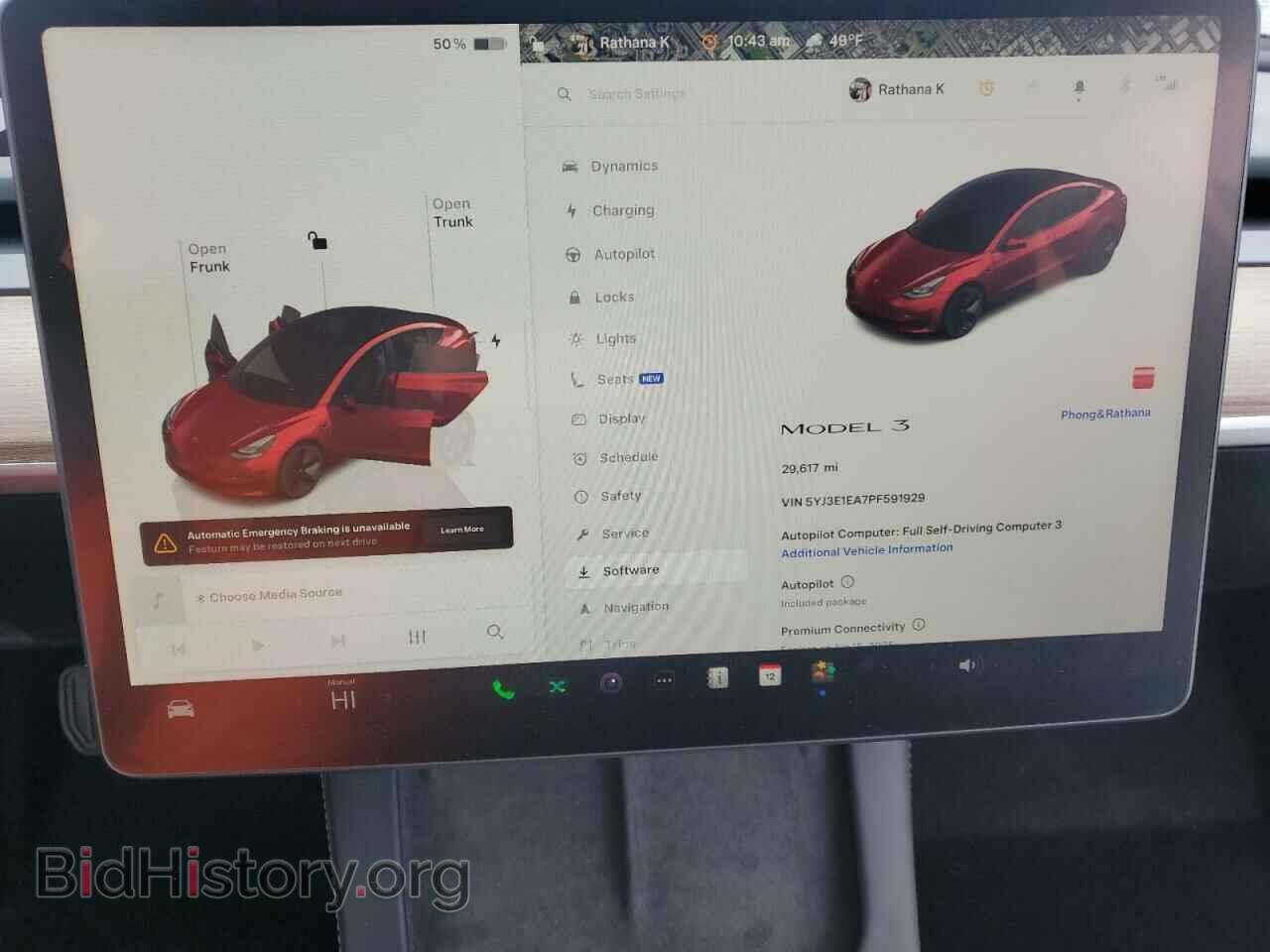 2023 TESLA MODEL 3 - VIN: 5YJ3E1EA7PF591929 - Фото 9