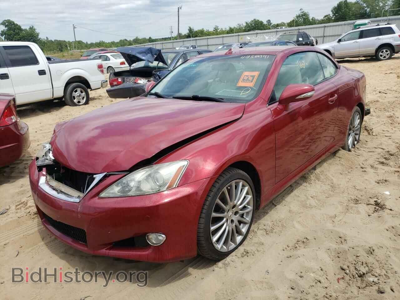 2010 LEXUS IS - VIN: JTHFE2C27A2503579 - Фото 2
