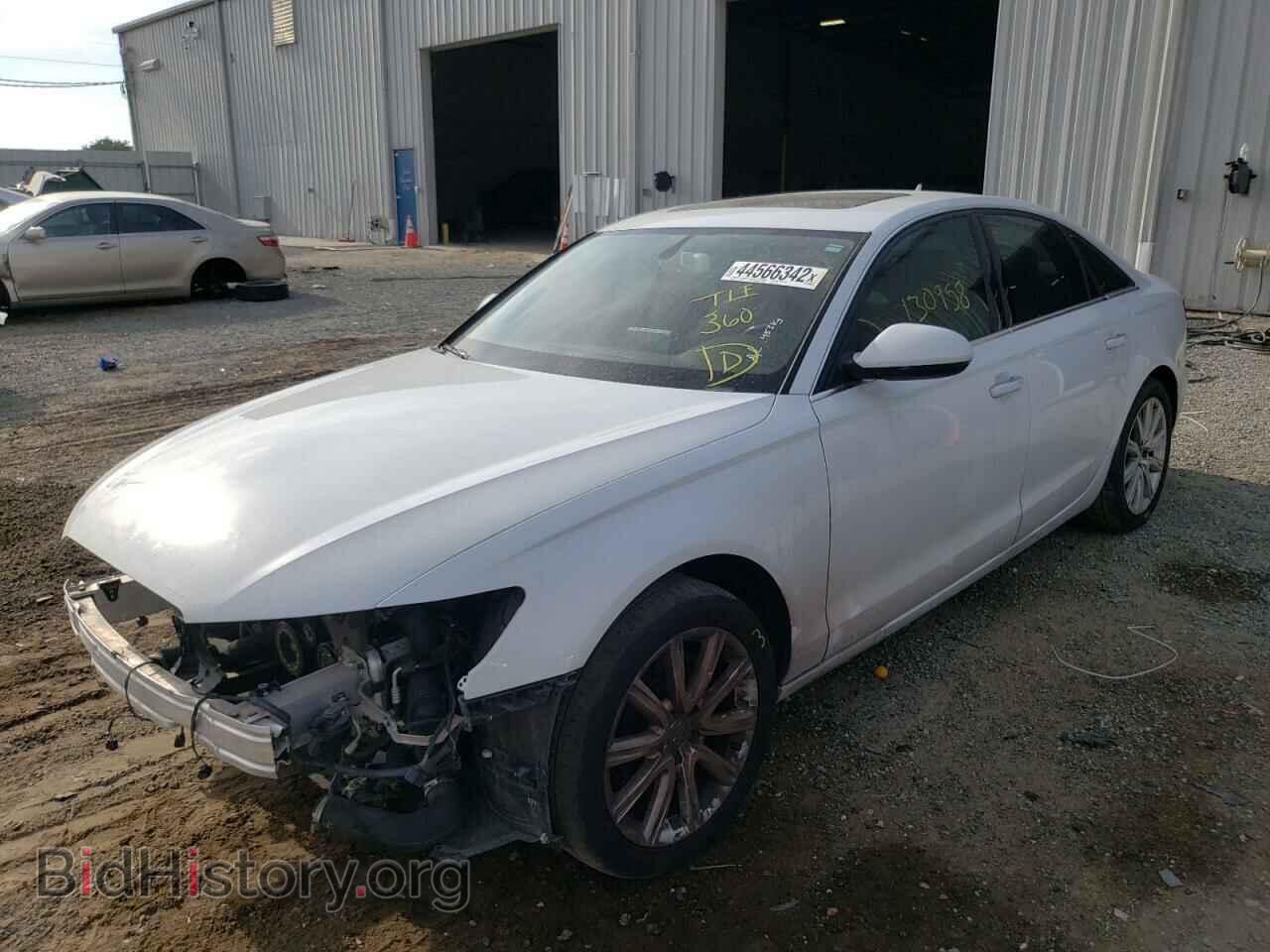2013 AUDI A6 - VIN: WAUGFAFC9DN125167 - Фото 2