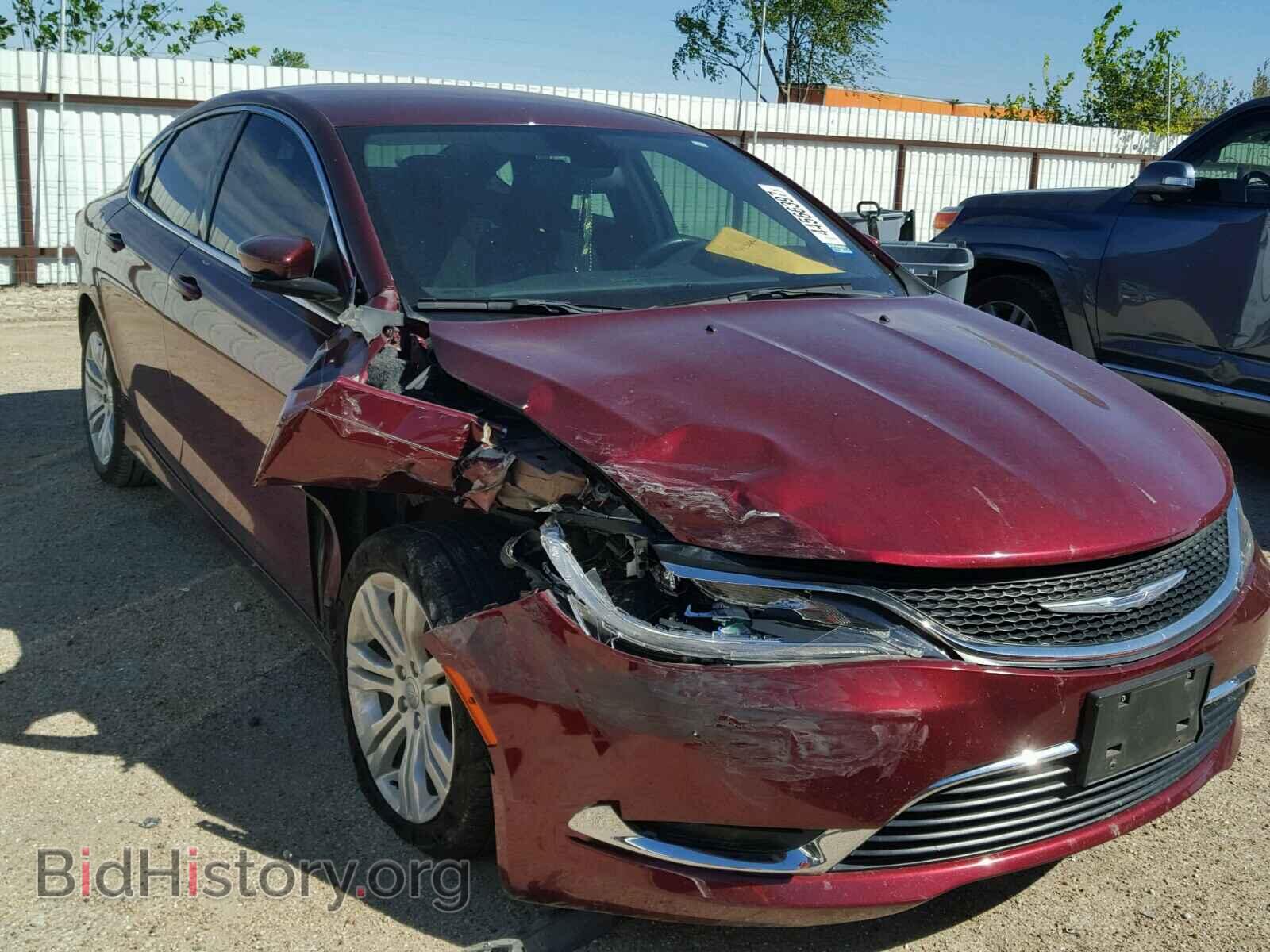 Photo 1C3CCCAB8FN635652 - CHRYSLER 200 2015
