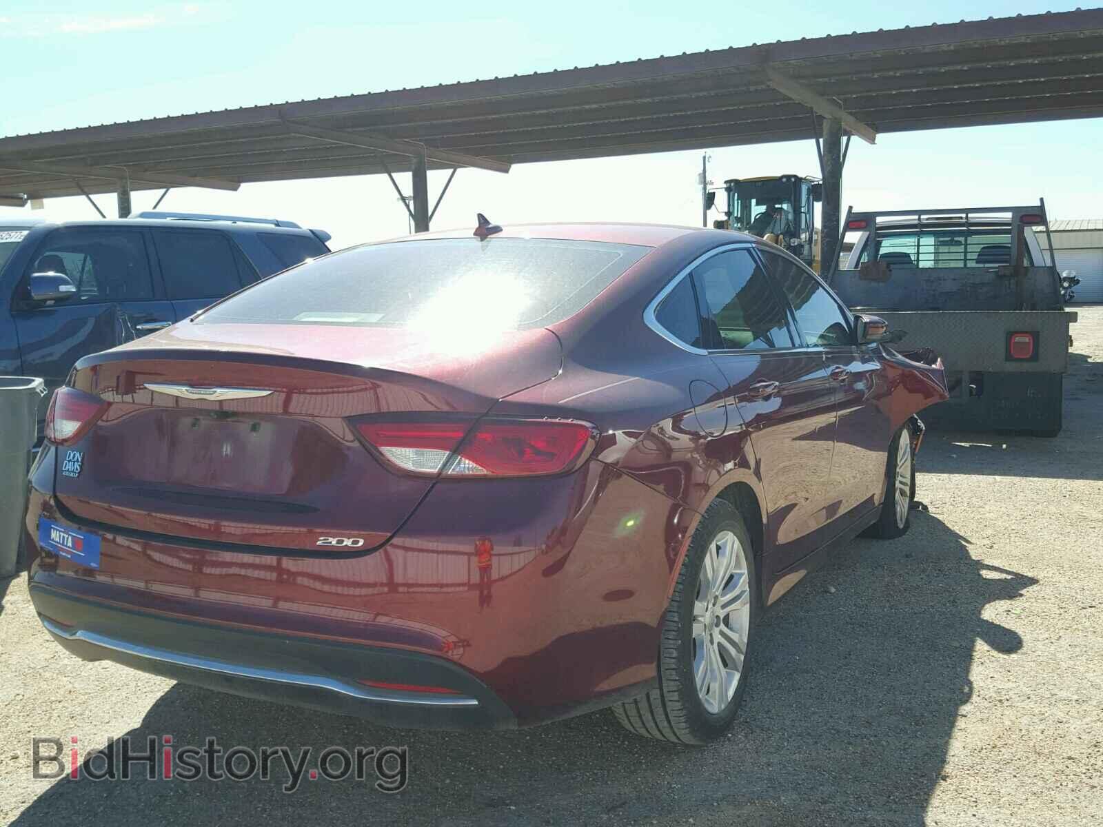 2015 CHRYSLER 200 - VIN: 1C3CCCAB8FN635652 - Photo 4