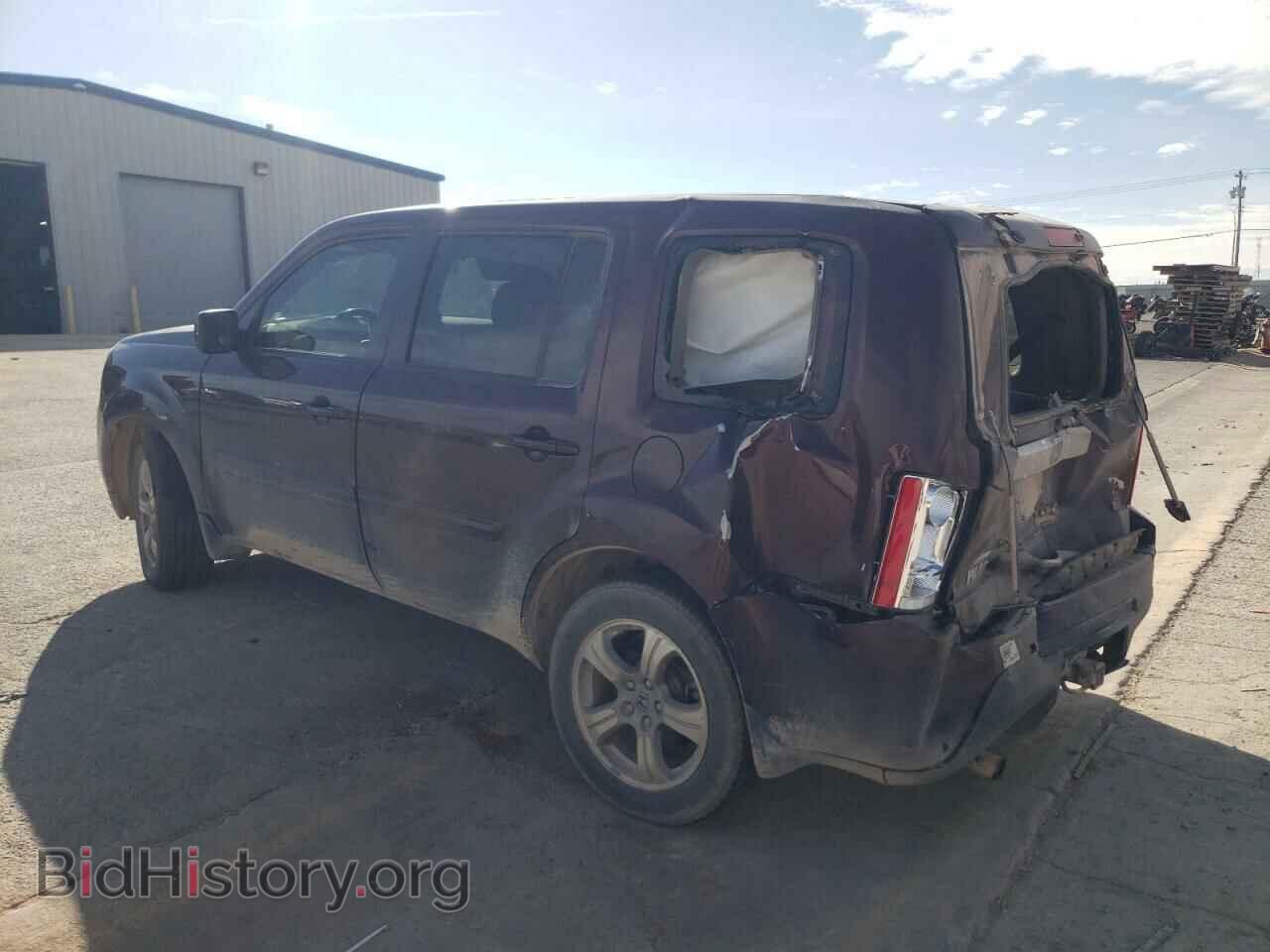 2014 HONDA PILOT - VIN: 5FNYF3H44EB001378 - Фото 2