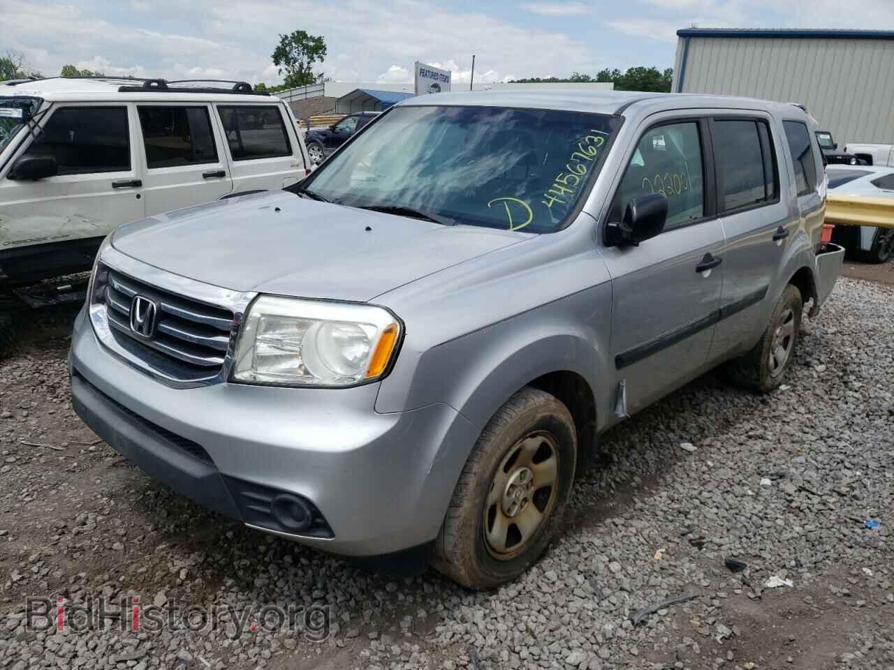 2014 HONDA PILOT - VIN: 5FNYF3H21EB009422 - Фото 2
