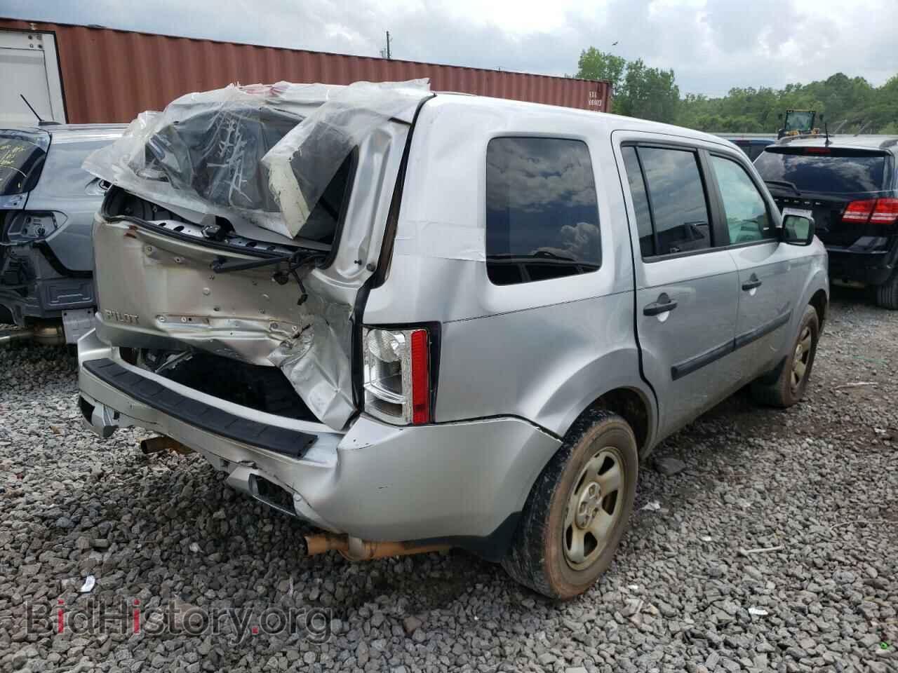 2014 HONDA PILOT - VIN: 5FNYF3H21EB009422 - Фото 4
