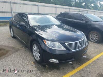 2007 Lexus LS460 LS 460, черный — VIN JTHBL46F175047357, Copart