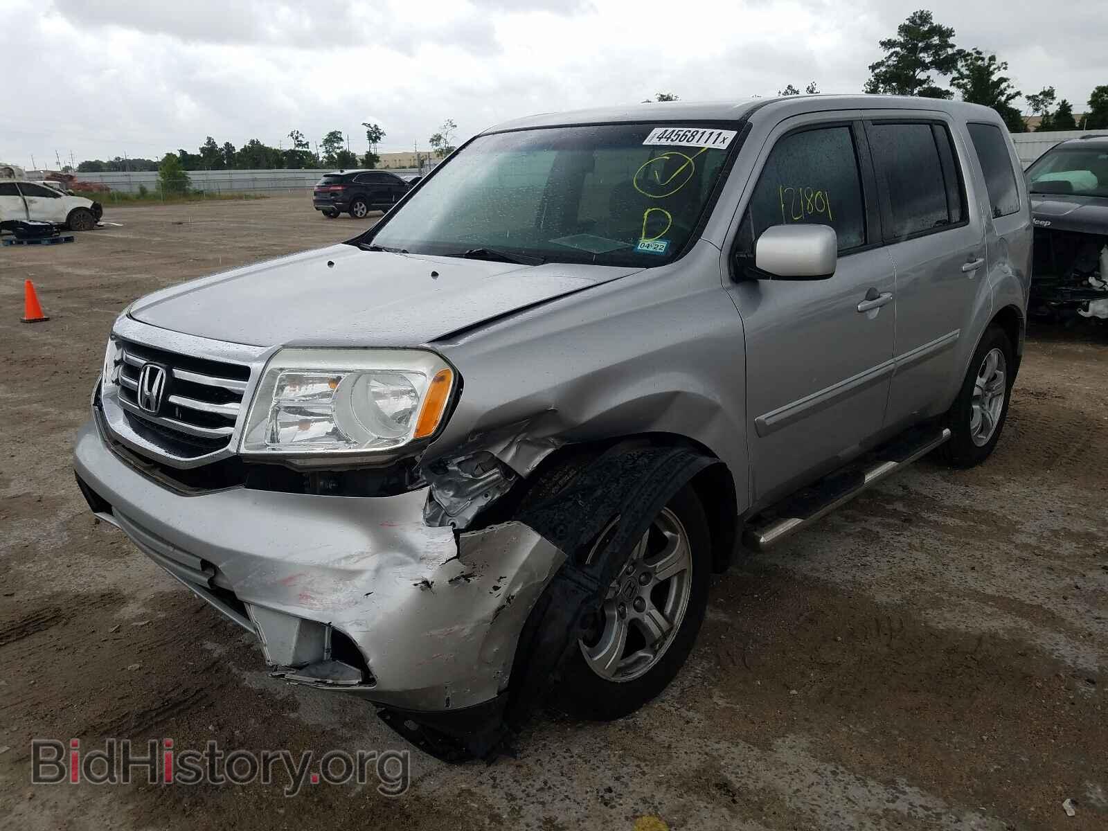 2012 HONDA PILOT - VIN: 5FNYF3H45CB025041 - Фото 2