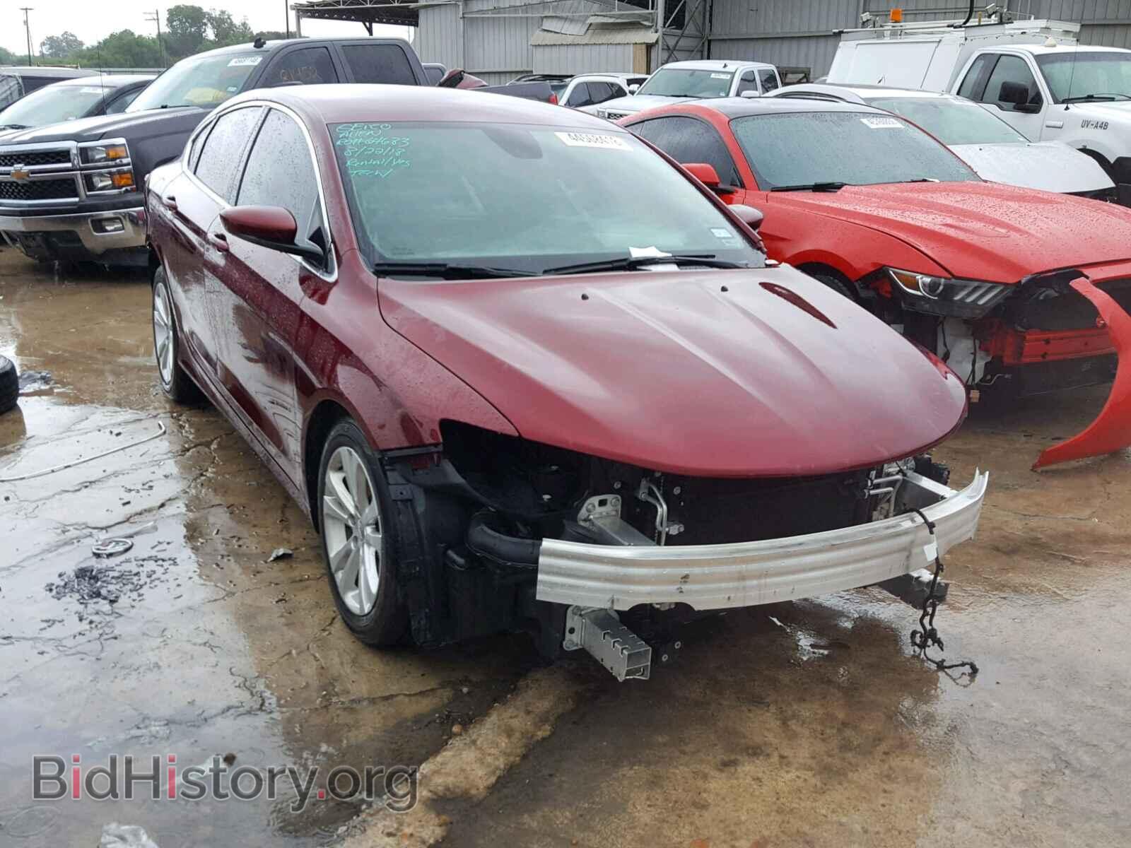 Фотография 1C3CCCAB2GN101788 - CHRYSLER 200 2016