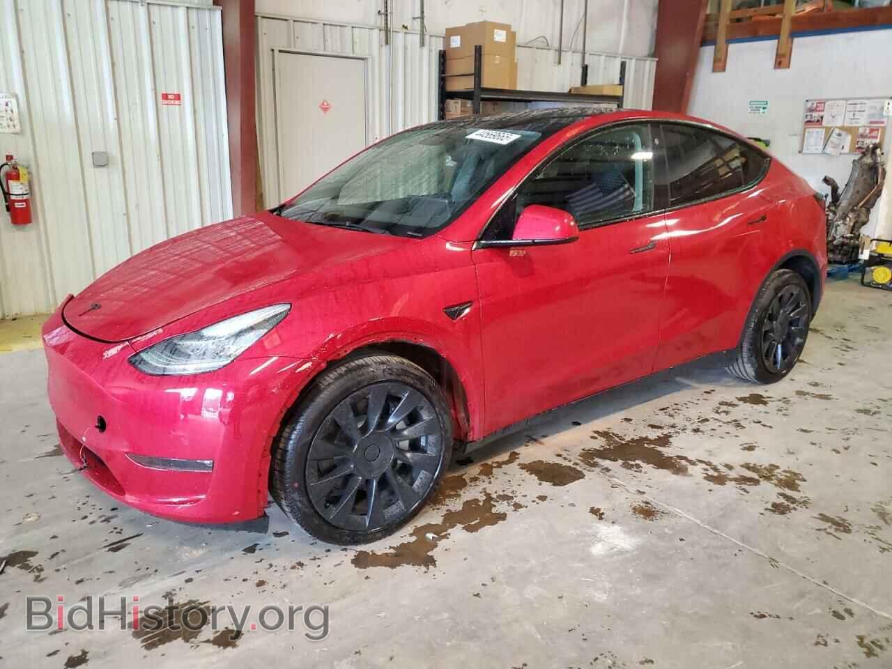 Фотография 7SAYGDEE4NF443564 - TESLA MODEL Y 2022