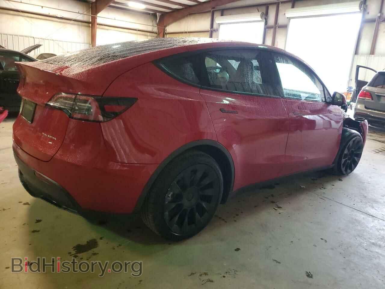 2022 TESLA MODEL Y - VIN: 7SAYGDEE4NF443564 - Фото 3