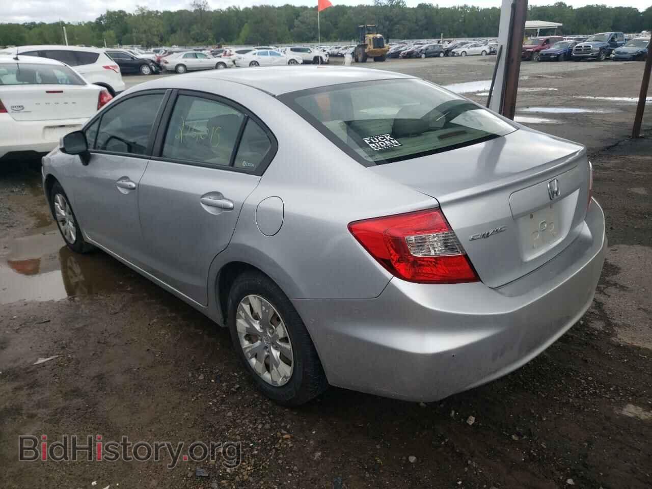 2012 HONDA CIVIC - VIN: 2HGFB2F55CH610237 - Фото 3