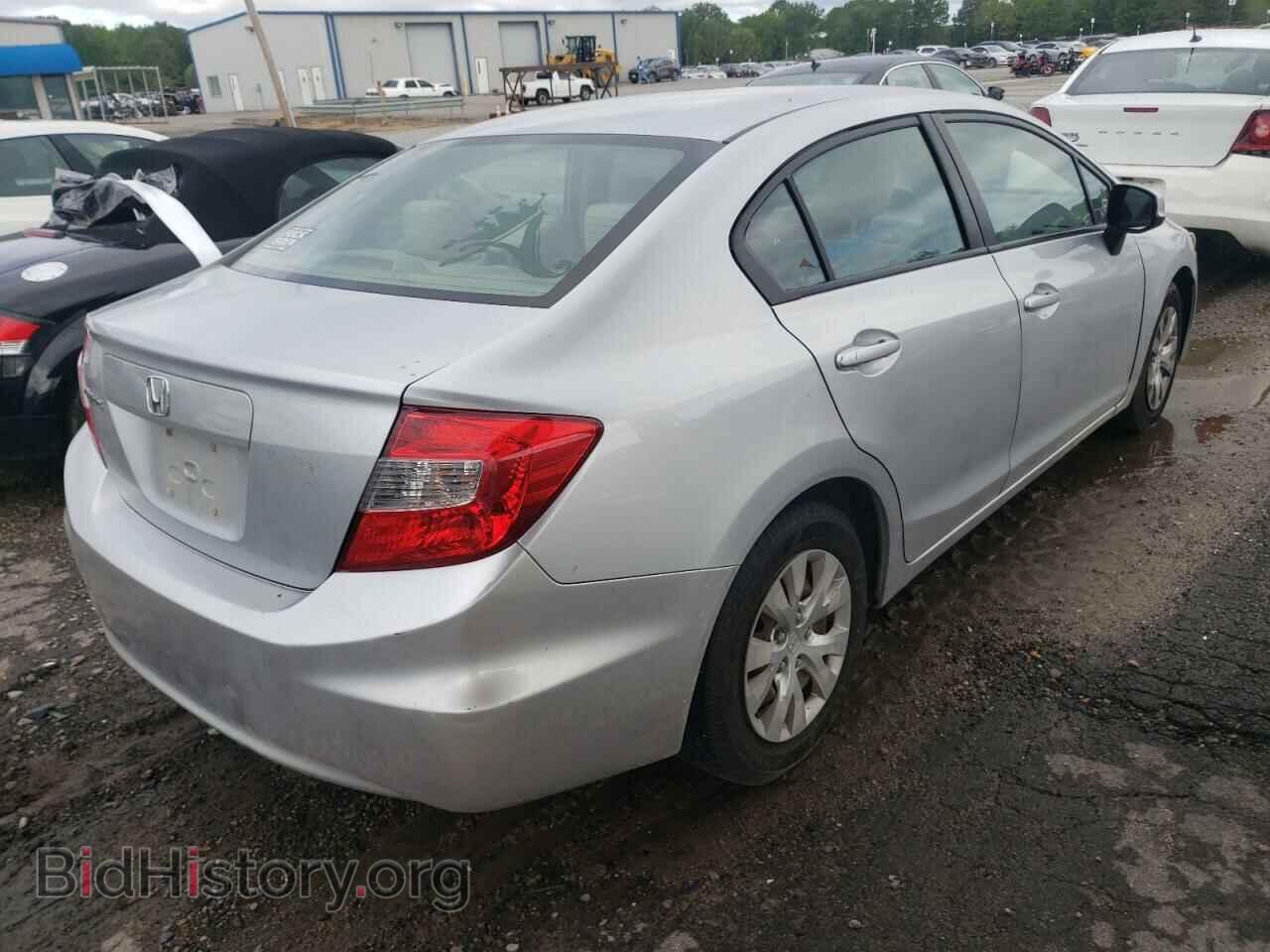 2012 HONDA CIVIC - VIN: 2HGFB2F55CH610237 - Фото 4
