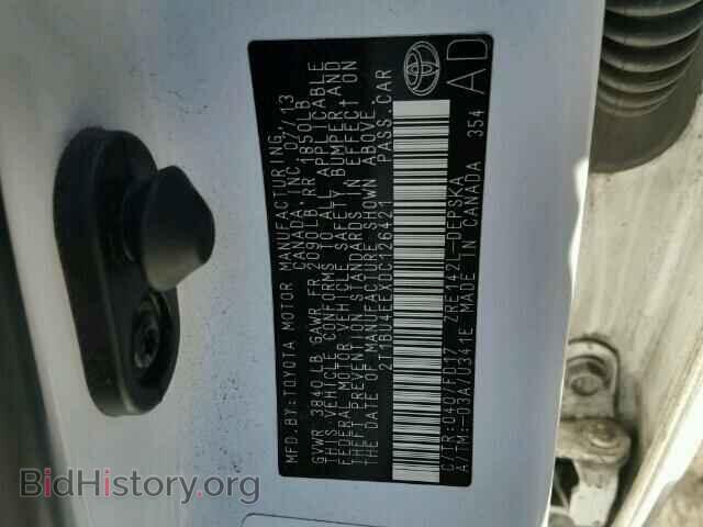 2013 TOYOTA COROLLA - VIN: 2T1BU4EEXDC126421 - Фото 10