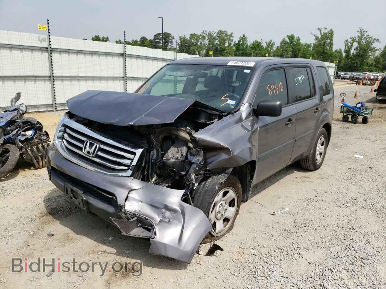 2015 HONDA PILOT - VIN: 5FNYF3H20FB009042 - Фото 2