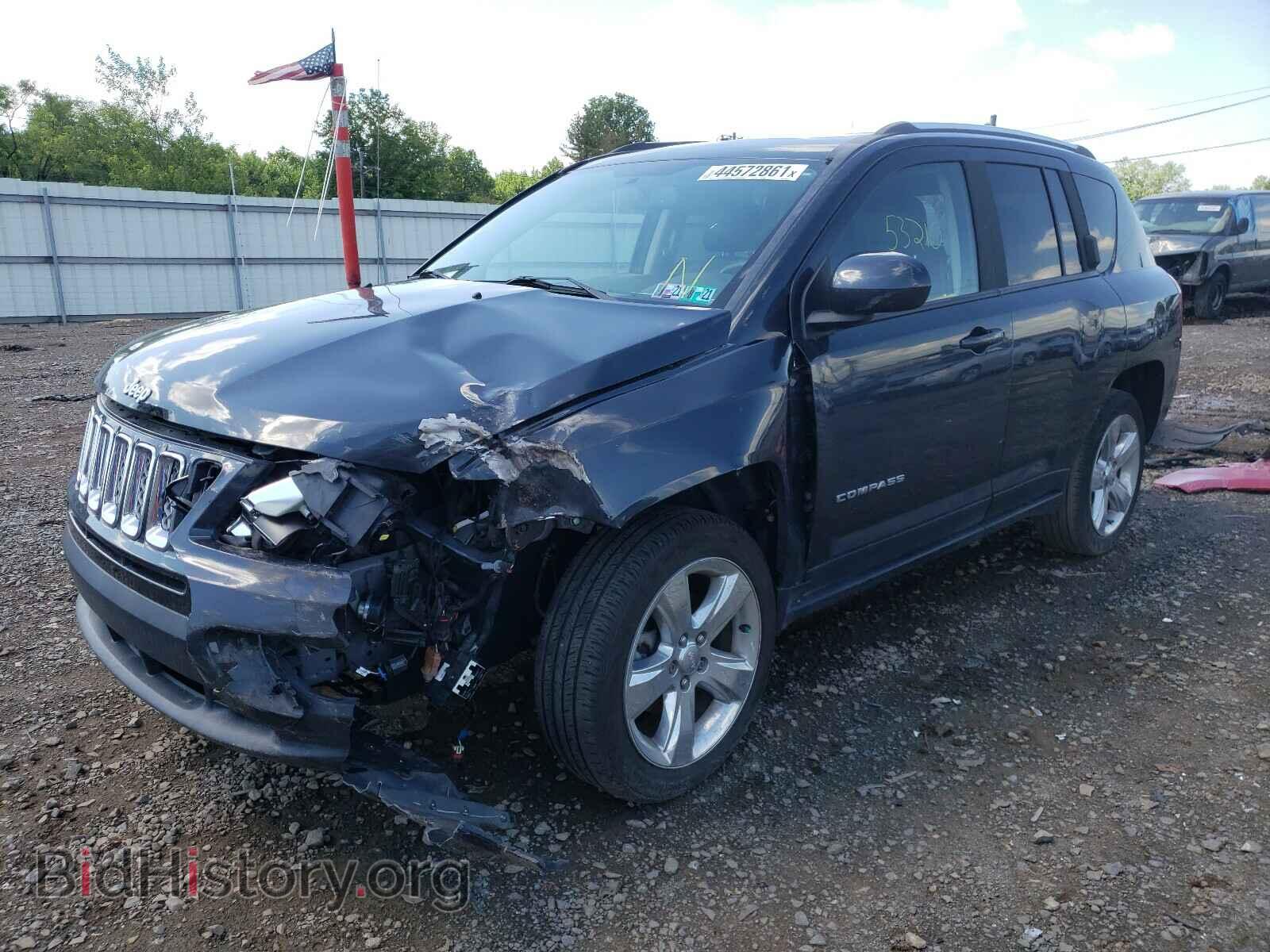 2014 JEEP COMPASS - VIN: 1C4NJDCB0ED920721 - Фото 2
