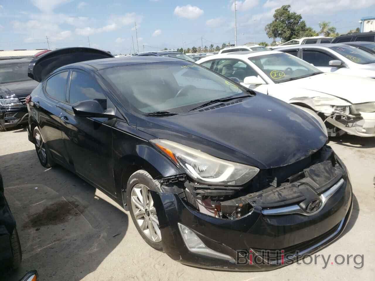 Photo KMHDH4AE3EU107700 - HYUNDAI ELANTRA 2014