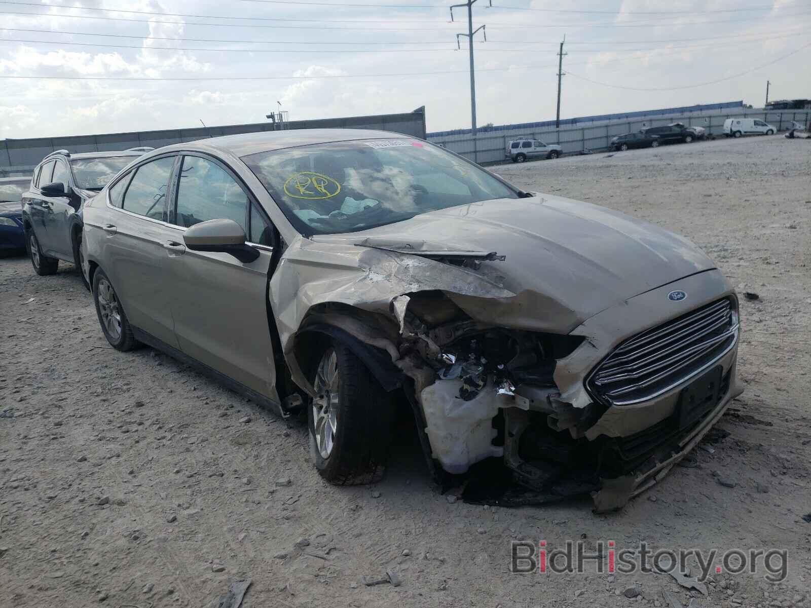 Photo 3FA6P0G77FR256580 - FORD FUSION 2015