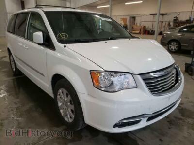 2014 Chrysler MINIVAN Town & COU, white — VIN 2C4RC1BG9ER439077, Copart