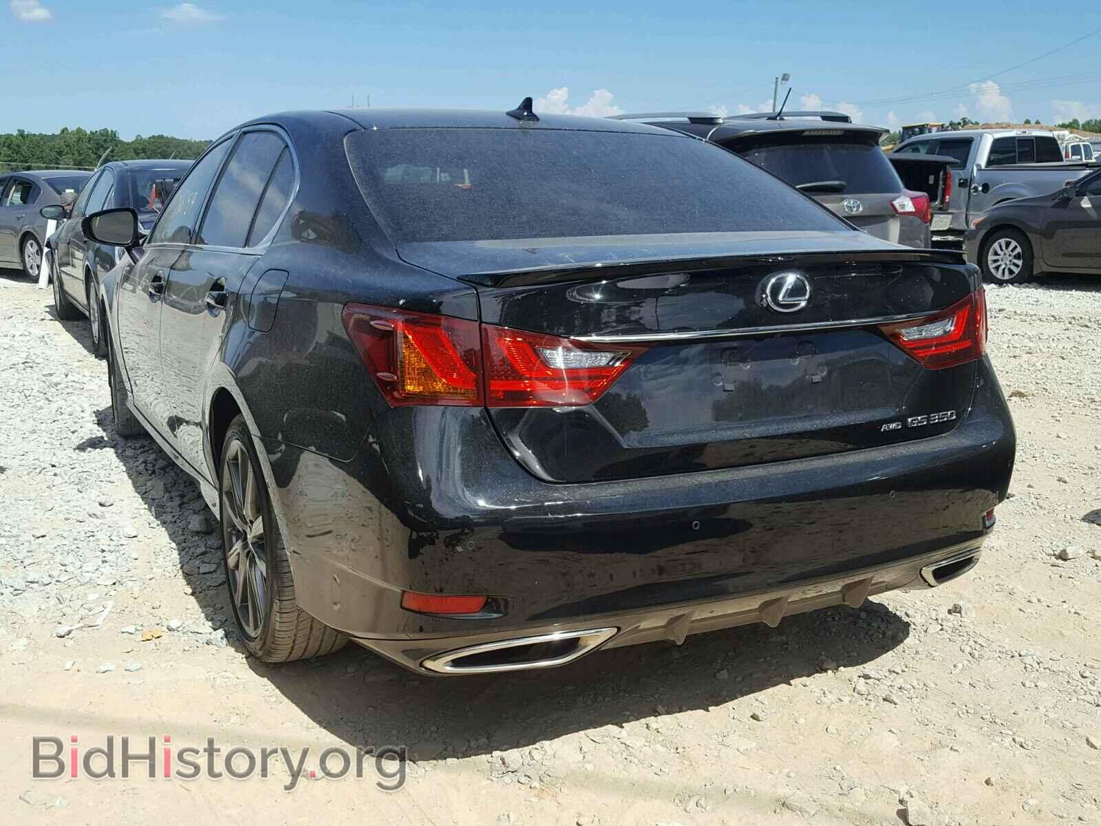 2014 LEXUS GS350 - VIN: JTHCE1BL3E5023325 - Фото 3