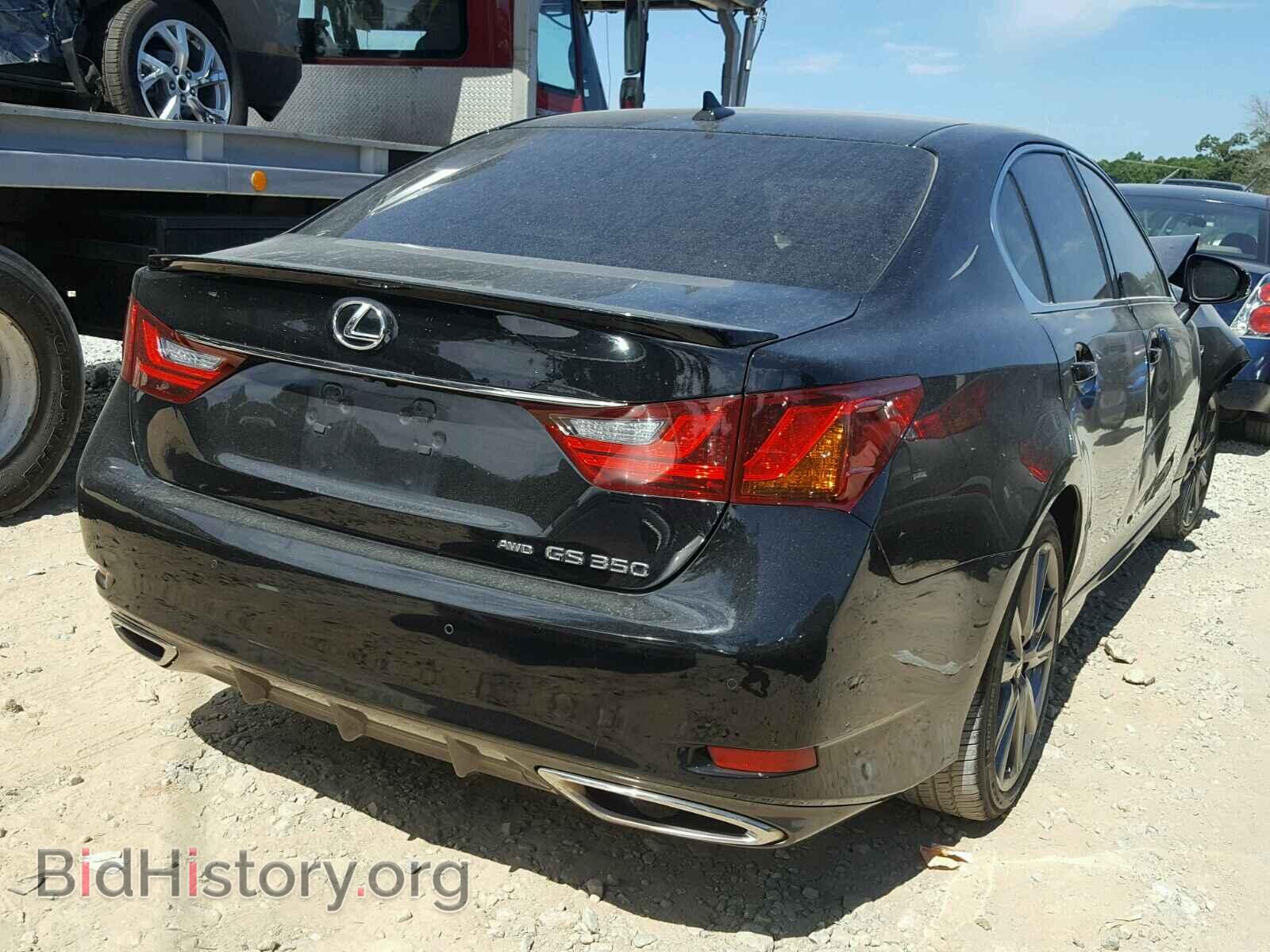 2014 LEXUS GS350 - VIN: JTHCE1BL3E5023325 - Фото 4