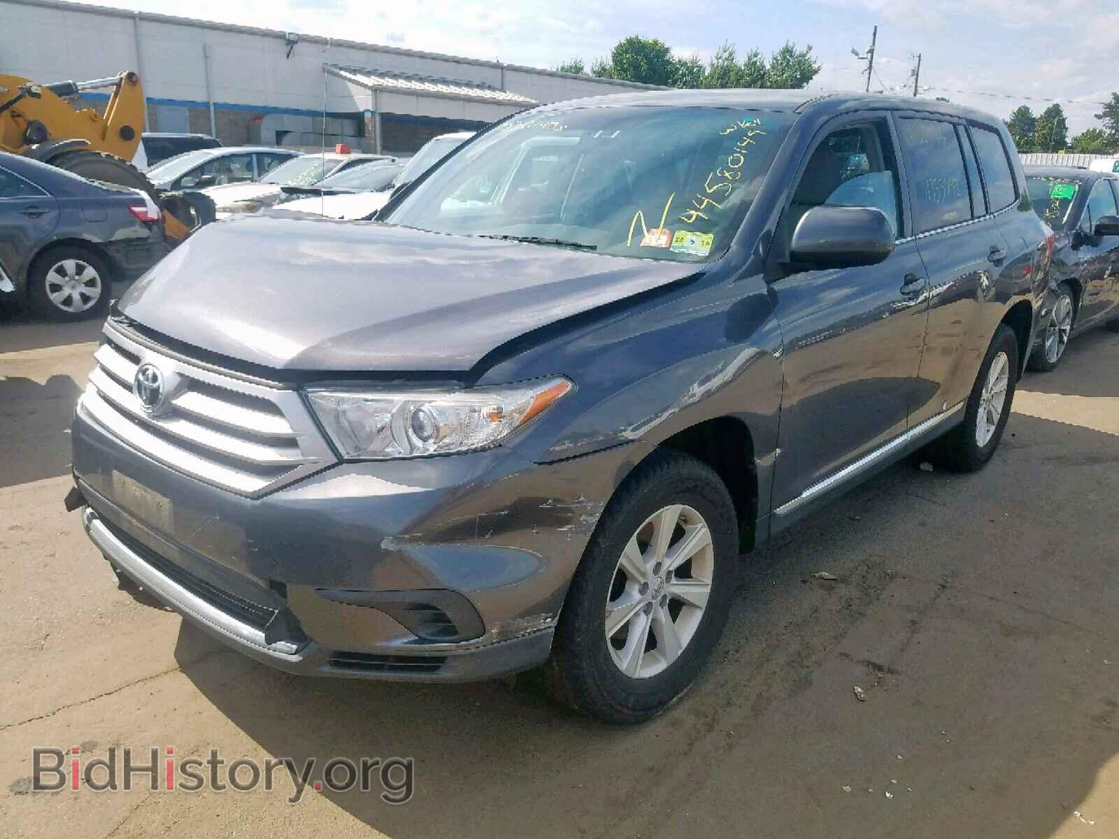2011 TOYOTA HIGHLANDER - VIN: 5TDBK3EH2BS065810 - Фото 2
