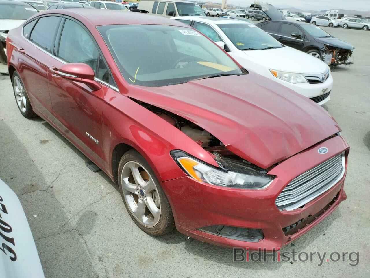 Photo 3FA6P0LU6ER378924 - FORD FUSION 2014