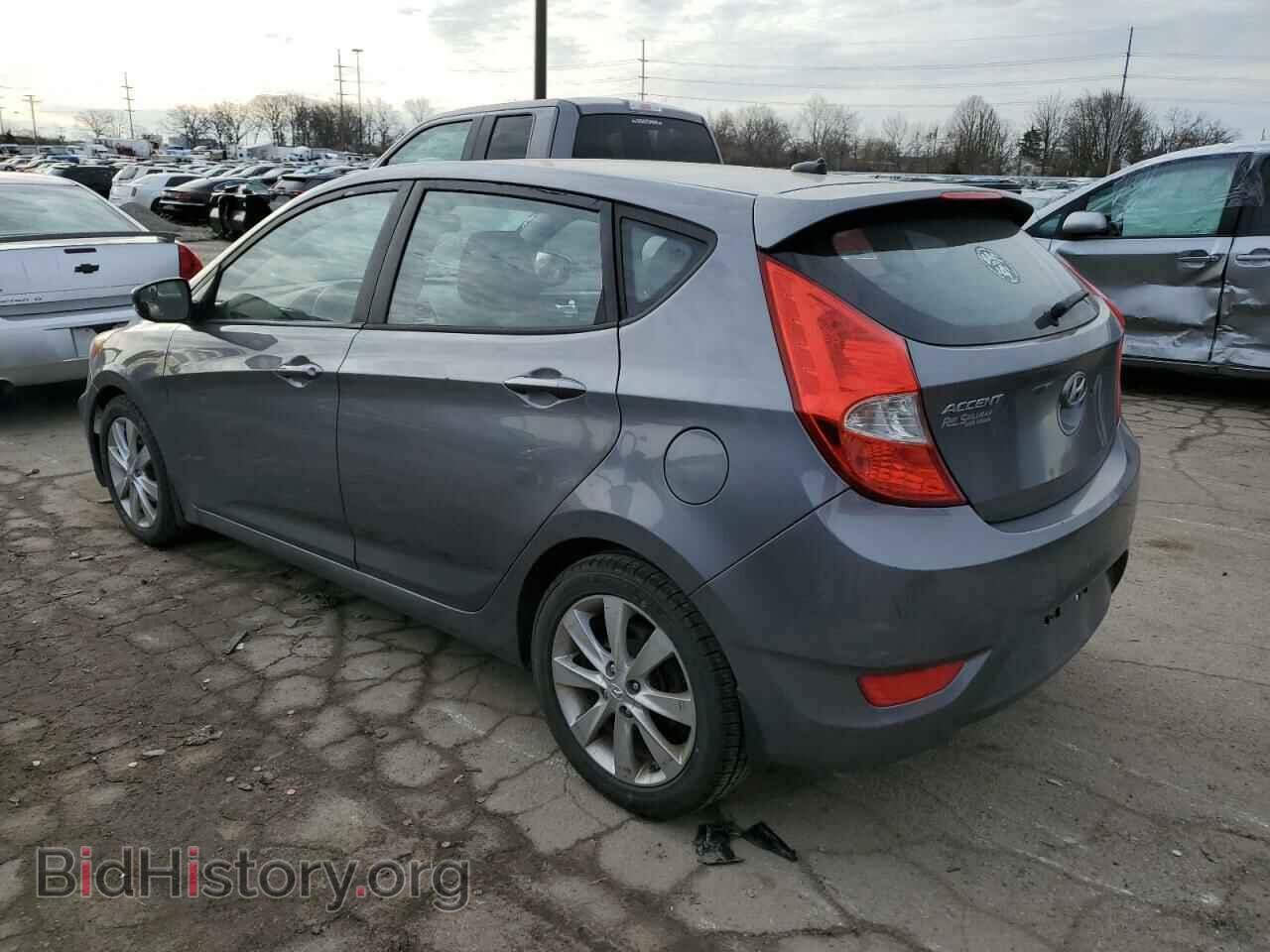2014 HYUNDAI ACCENT - VIN: KMHCU5AE6EU163773 - Фото 2