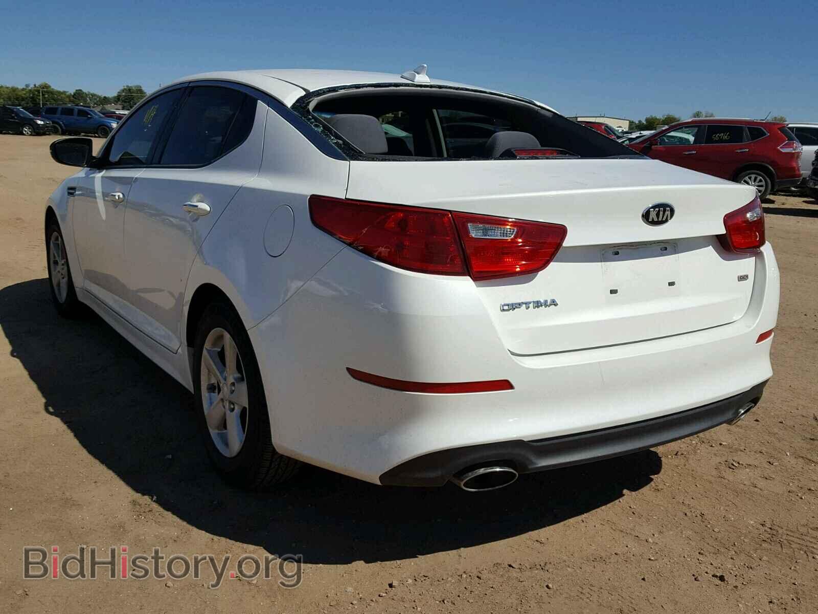 2015 KIA OPTIMA - VIN: KNAGM4A79F5649455 - Photo 3