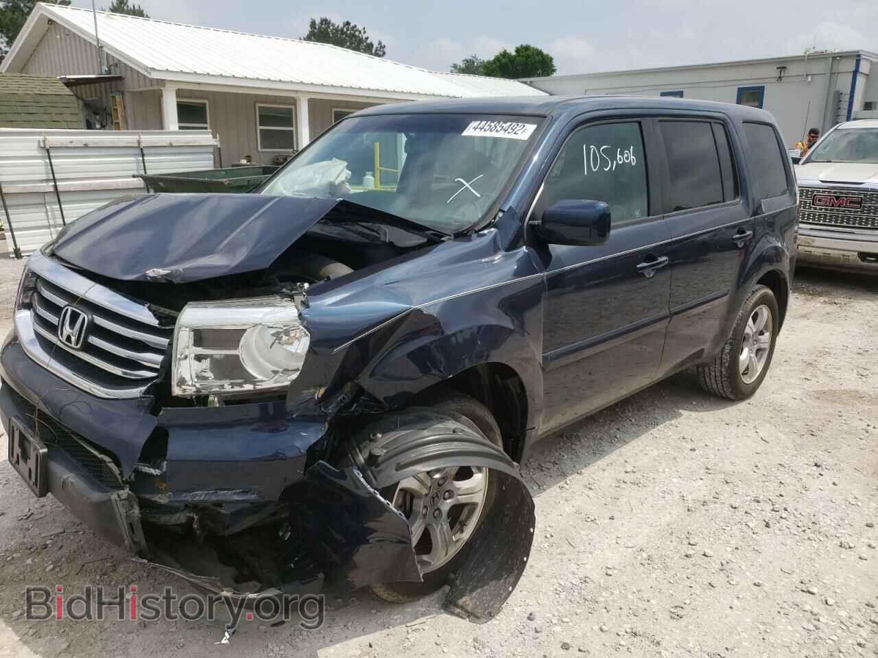 2012 HONDA PILOT - VIN: 5FNYF3H63CB020227 - Фото 2