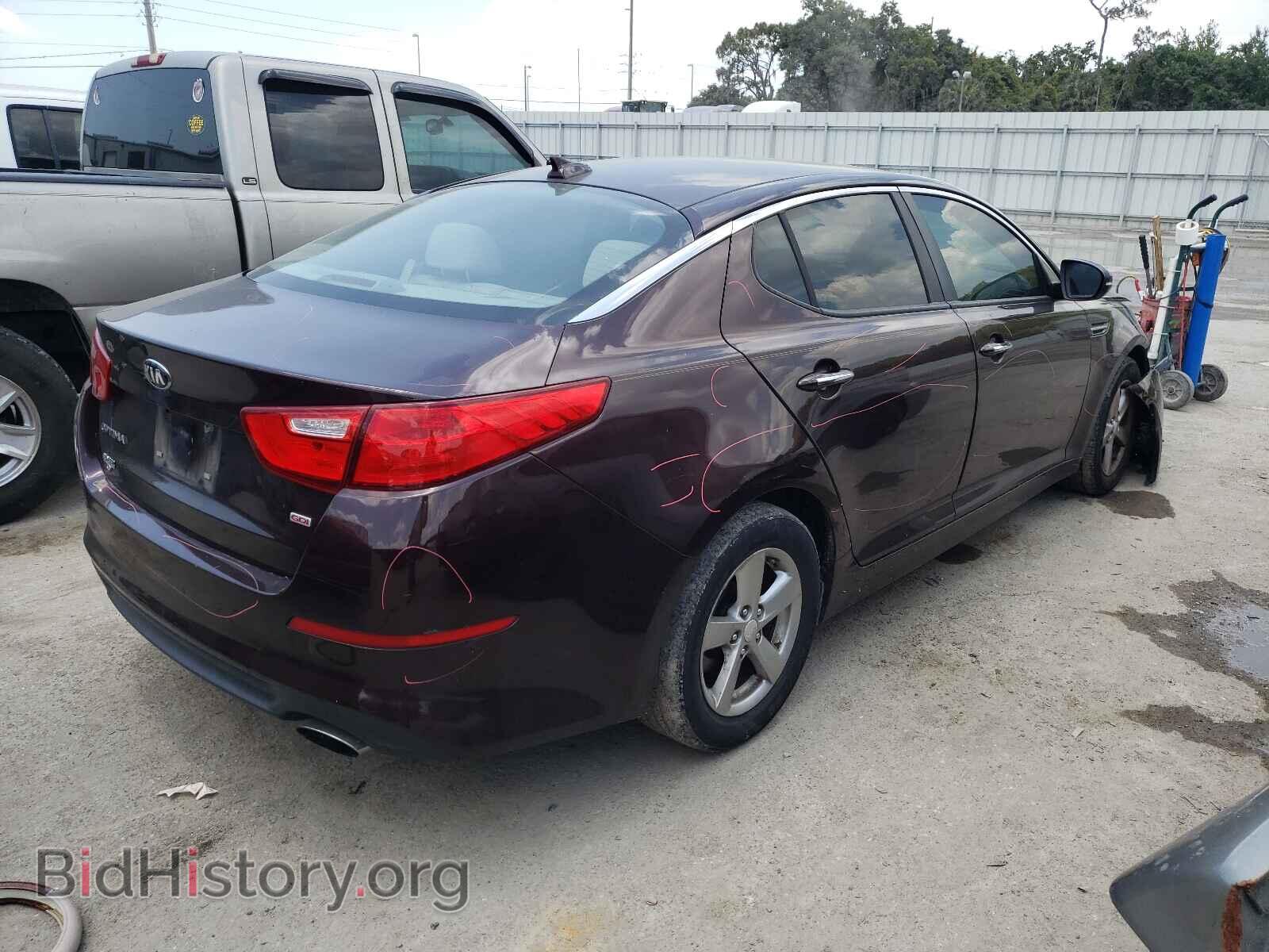 2014 KIA OPTIMA - VIN: 5XXGM4A72EG301641 - Фото 4