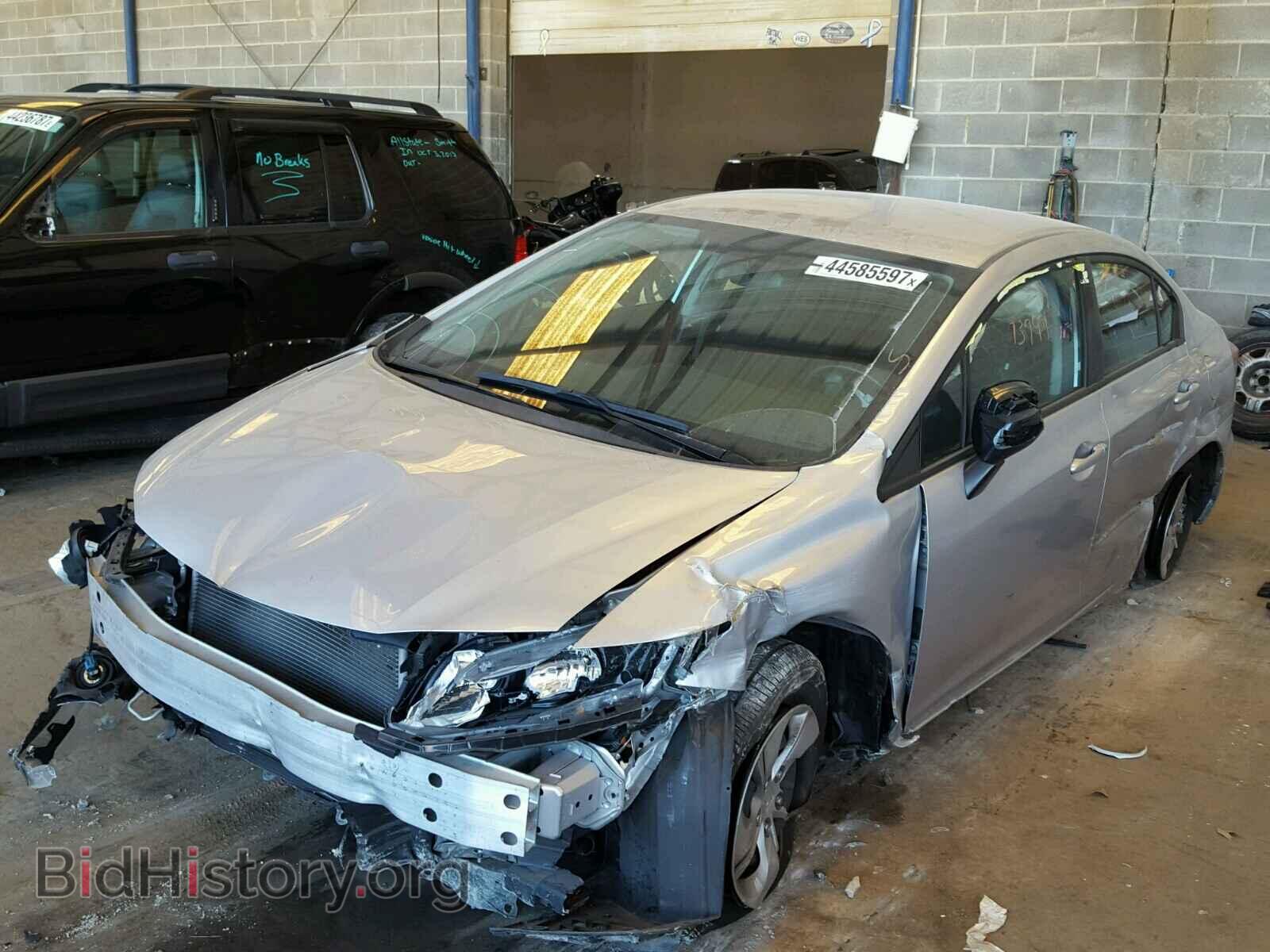 2013 HONDA CIVIC - VIN: 19XFB2F55DE211050 - Фото 2