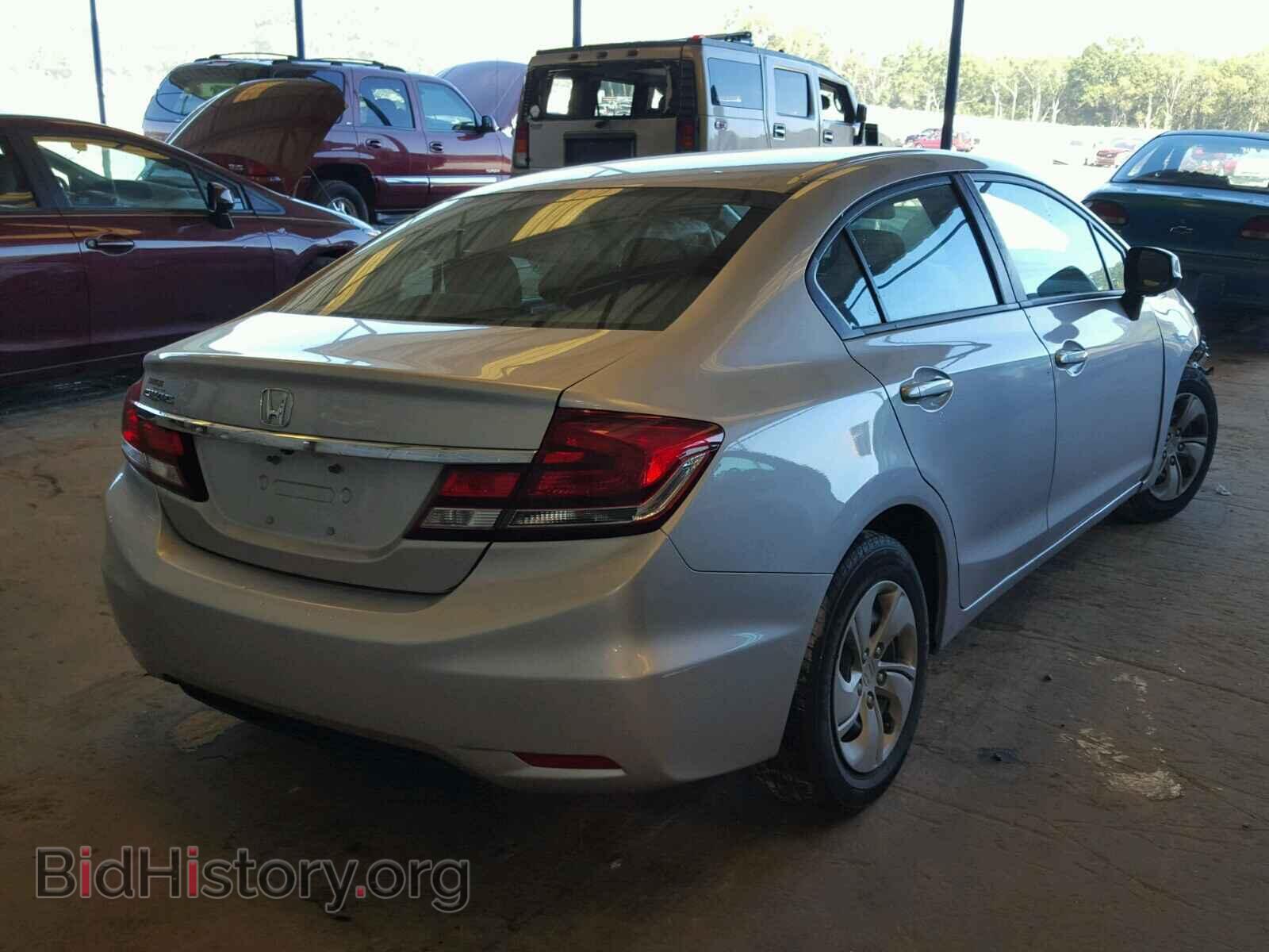 2013 HONDA CIVIC - VIN: 19XFB2F55DE211050 - Фото 4
