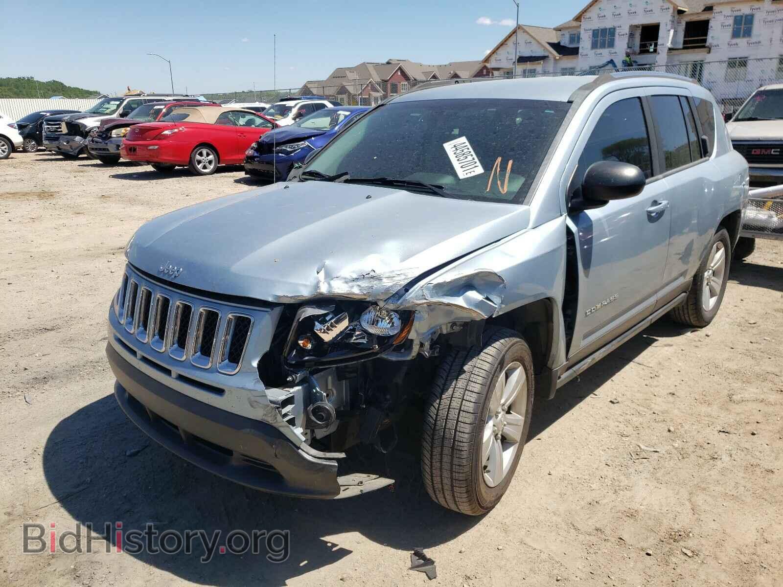 2014 JEEP COMPASS - VIN: 1C4NJDBB9ED568157 - Фото 2
