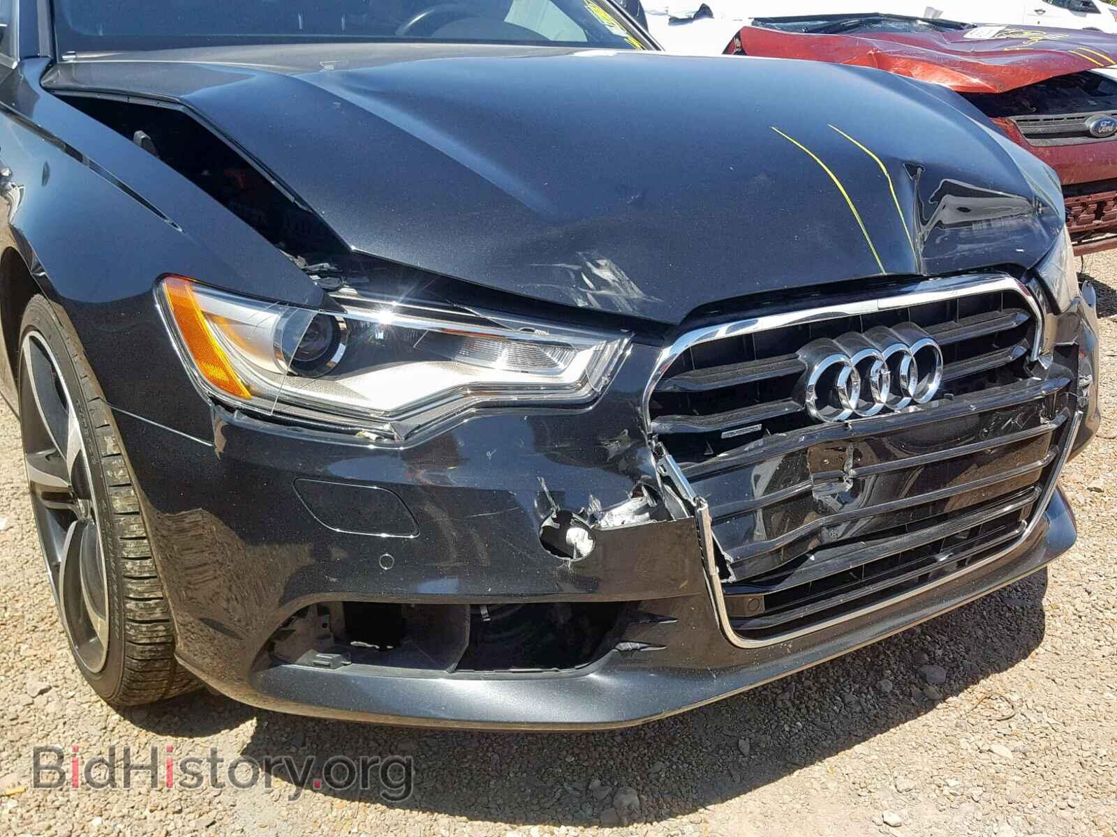 2014 AUDI A6 - VIN: WAUFGAFC9EN006206 - Фото 9