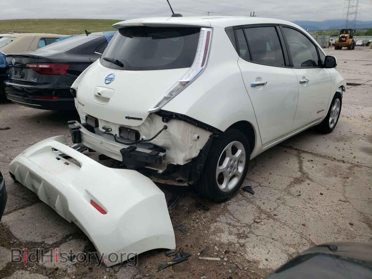 2014 NISSAN LEAF - VIN: 1N4AZ0CP1EC332270 - Фото 4