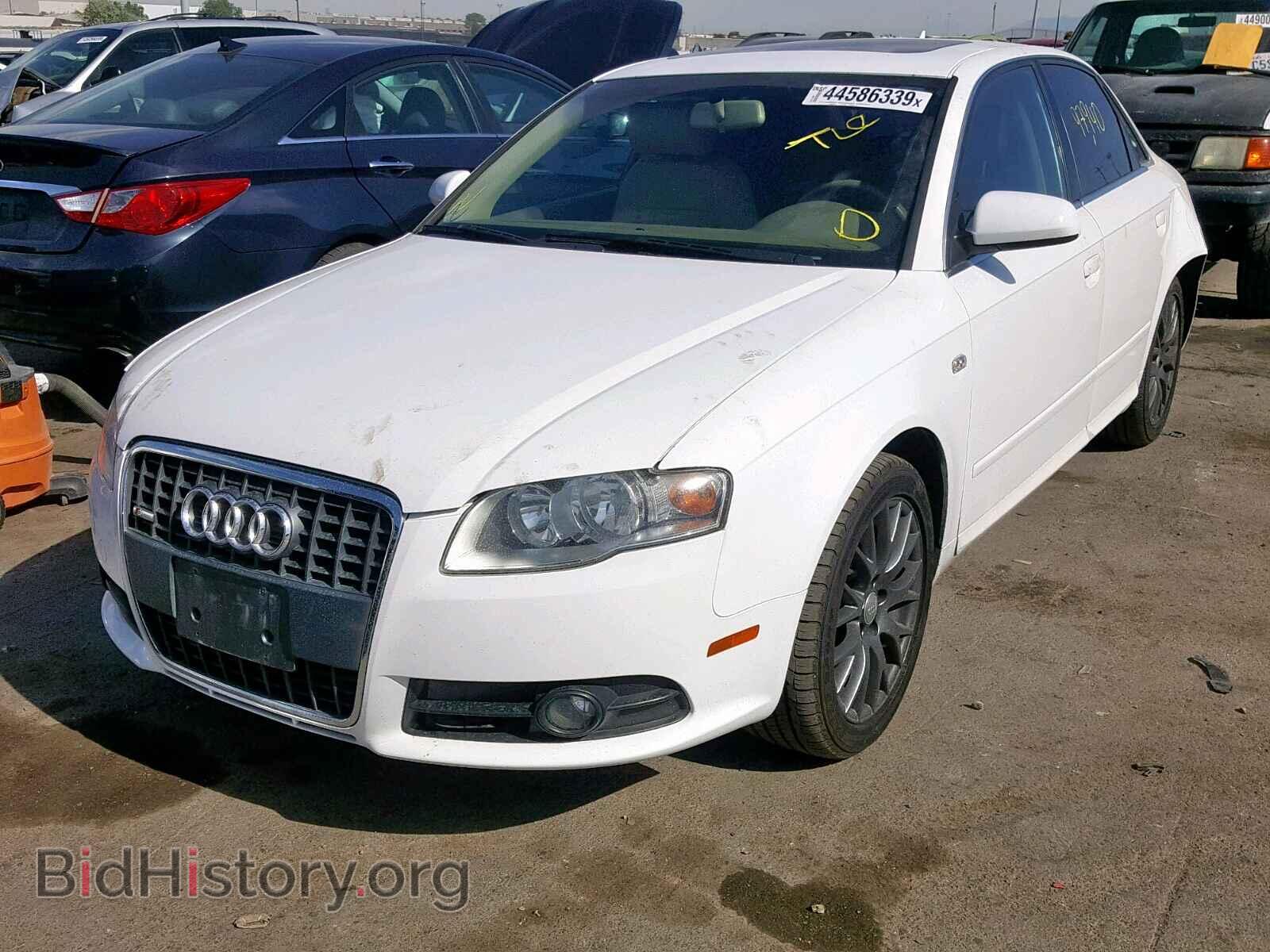 2008 AUDI A4 - VIN: WAUDF78E28A158450 - Фото 2