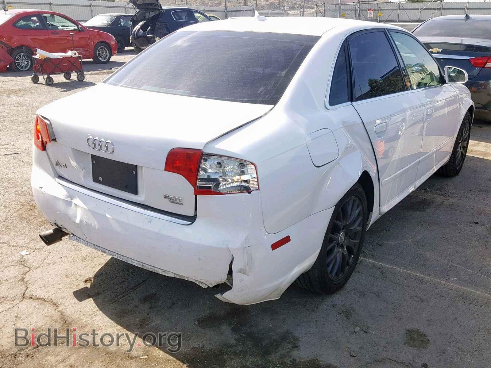 2008 AUDI A4 - VIN: WAUDF78E28A158450 - Фото 4