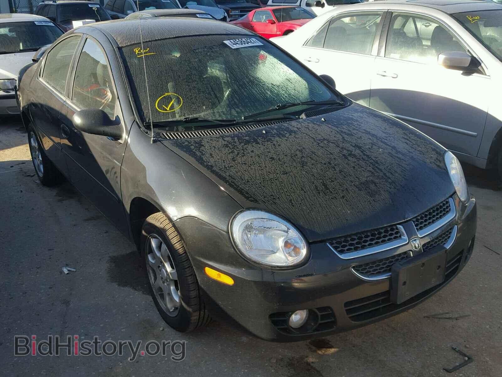 Photo 1B3ES56CX5D213814 - DODGE NEON 2005