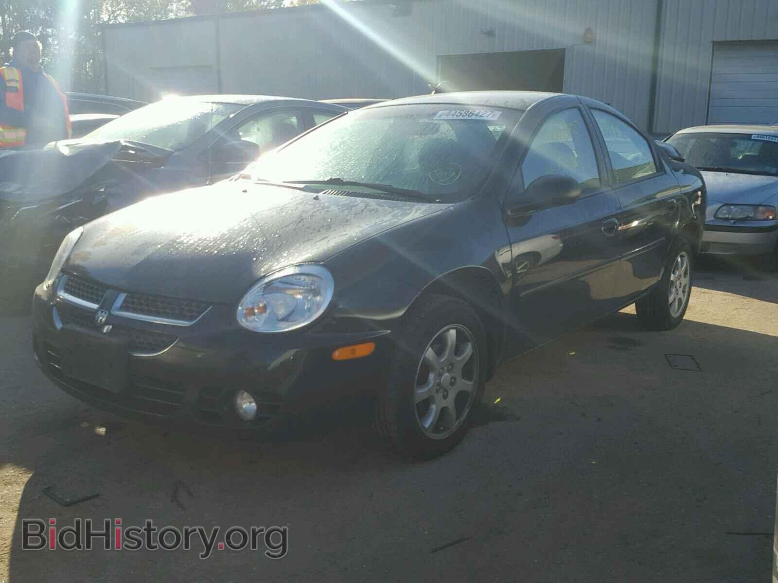 2005 DODGE NEON - VIN: 1B3ES56CX5D213814 - Фото 2