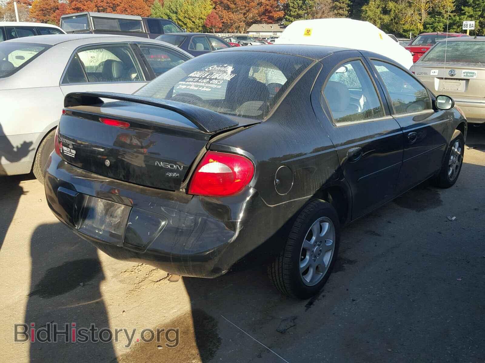2005 DODGE NEON - VIN: 1B3ES56CX5D213814 - Фото 4